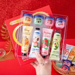 Lip balm & hand cream set