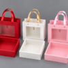 Christmas & valentine 2in1 gift box with handle (23x20x10cm)