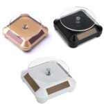 Solar and battery display mini Turn table