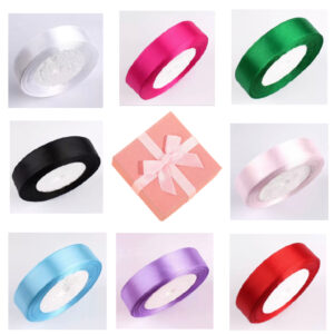 Plain ribbon (roll of 25yards 2cm wide)