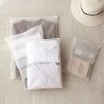Frosted zip lock bag (pack of 25pcs)