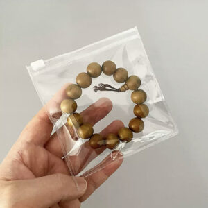 Transparent seal pouch with zip (pack of 25pcs)