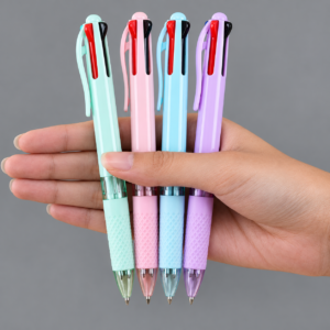 Christmas & valentine 4in1 multi-colour pen gift