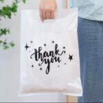 White thank you nylon (pack of 100pcs)