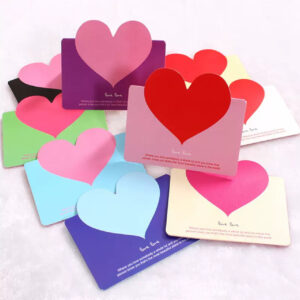 Love card (has a blank space inside for customized notes)