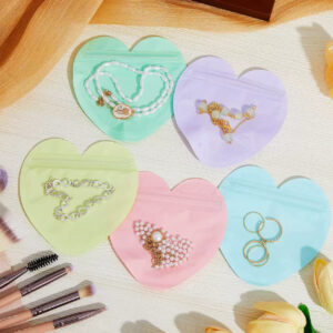 Heart pouch 25pcs red & pink mixed(10x10cm)