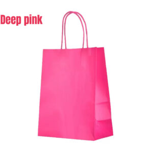 Dark pink craft bag (pack of 5pcs)