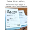 Custom delivery sticker (50pcs )