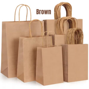 Brown craft bag (pack of 5pcs)