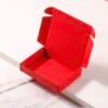 Red packaging box