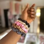 mini scrunchies 10pcs mixed