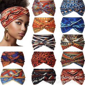 African print hair band