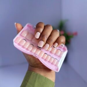 09 press on nails (24 nail tips and free prep kit)