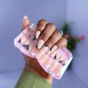 11 press on nails (24 nail tips and free prep kit)