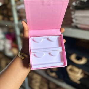 Fancy lash box + 2 lash tray