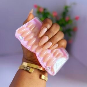 19 press on nails(comes with 24nail tips and free prep kit)