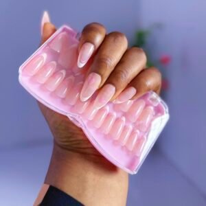 23 press on nails(comes with 24nail tips and free prep kit)
