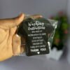 Free cloth care card (10pcs)