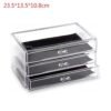 3 drawer acrylic organizer