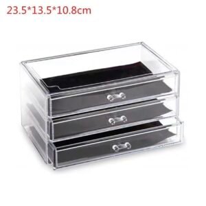 3 drawer acrylic organizer