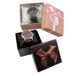 Wristwatch box with foam (8x9x6cm)