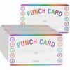 Customer loyalty card (price is for 50pcs)
