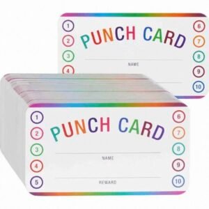 Customer loyalty card (price is for 50pcs)