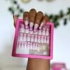 P29 press on nails (24 nail tips and free prep kit)