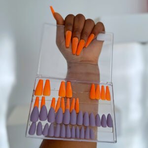 P74 (48 Press on on nail tips & installation kit)
