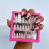 P61 (24 Press on on nail tips & installation kit)