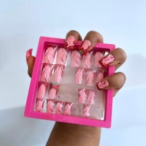 P58 (24 Press on on nail tips & installation kit)